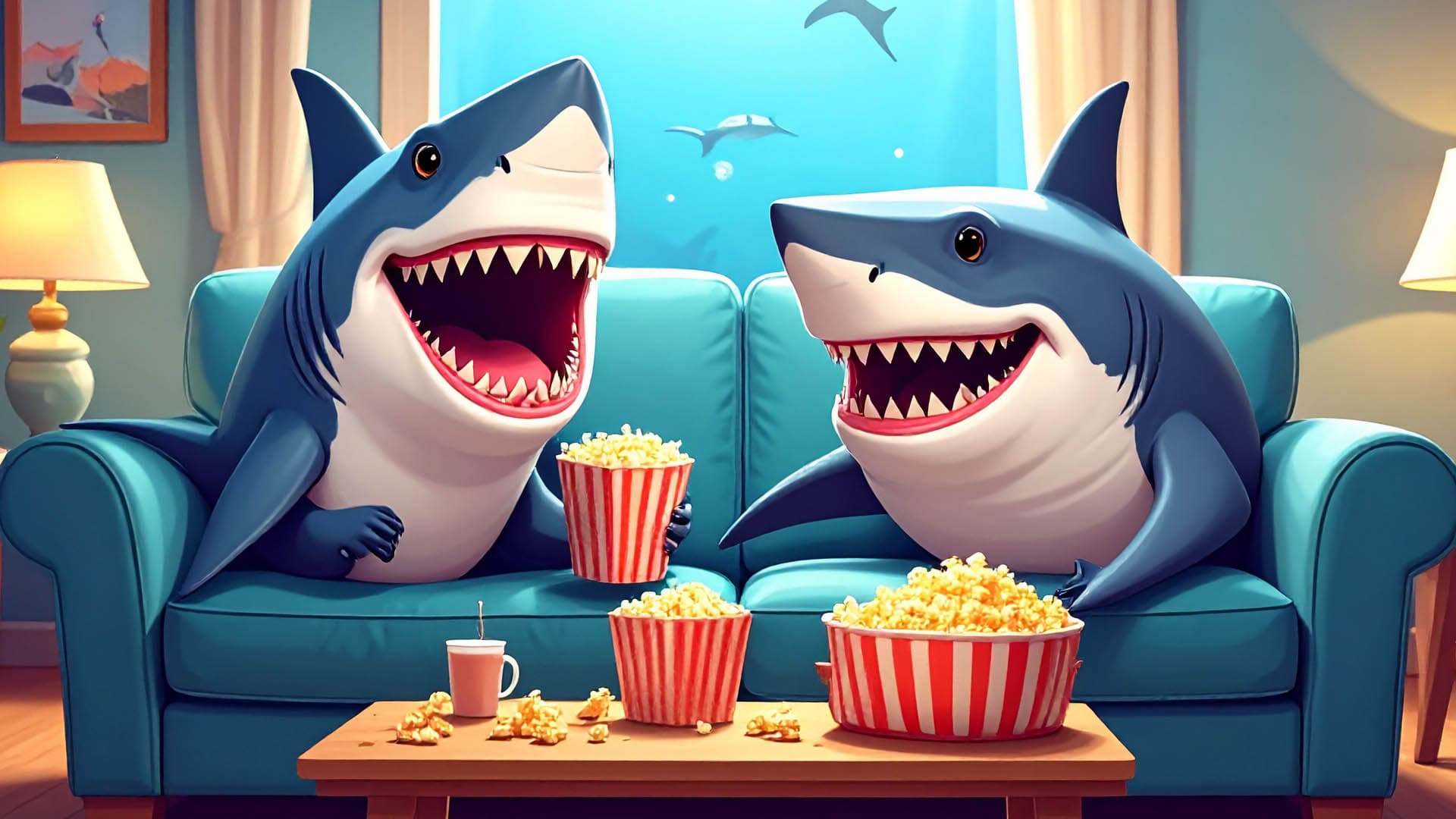 Kim & Tina's Movie Night